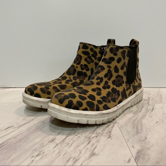Blondo Flora Leopard Waterproof Bootie 9M - Picture 12 of 12